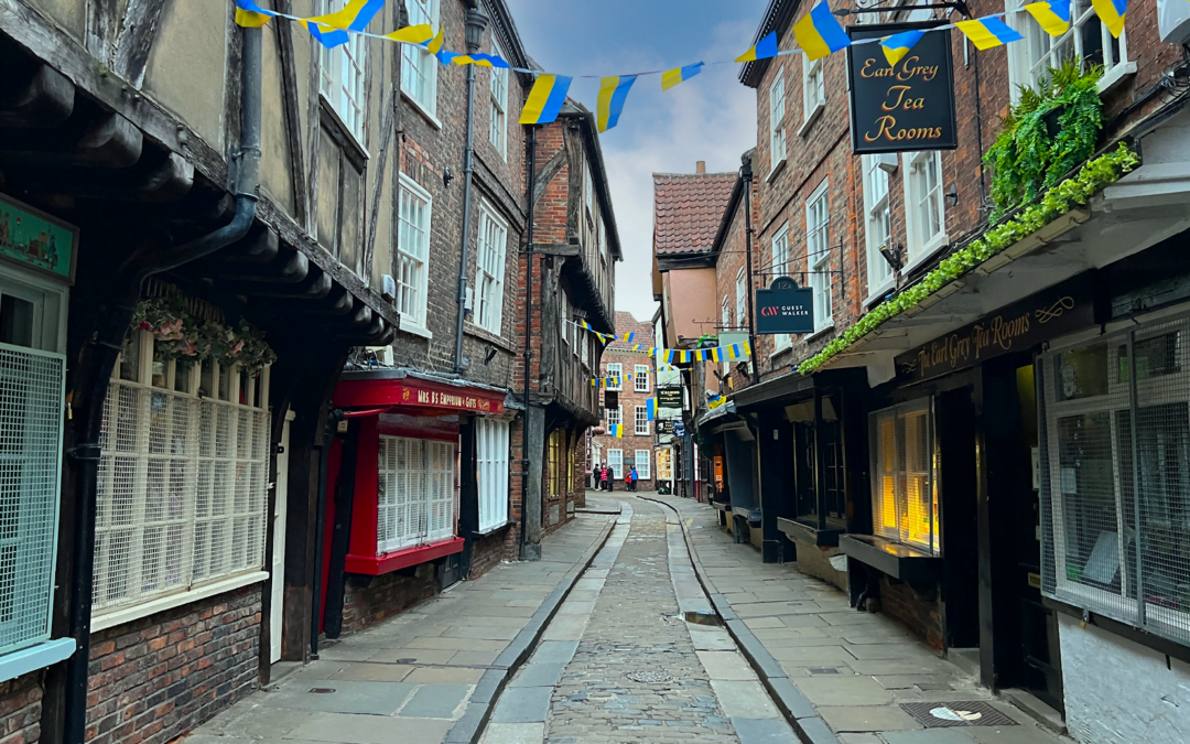 Delivery in York, England