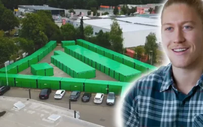 Self storage park for rentbox24, Germany