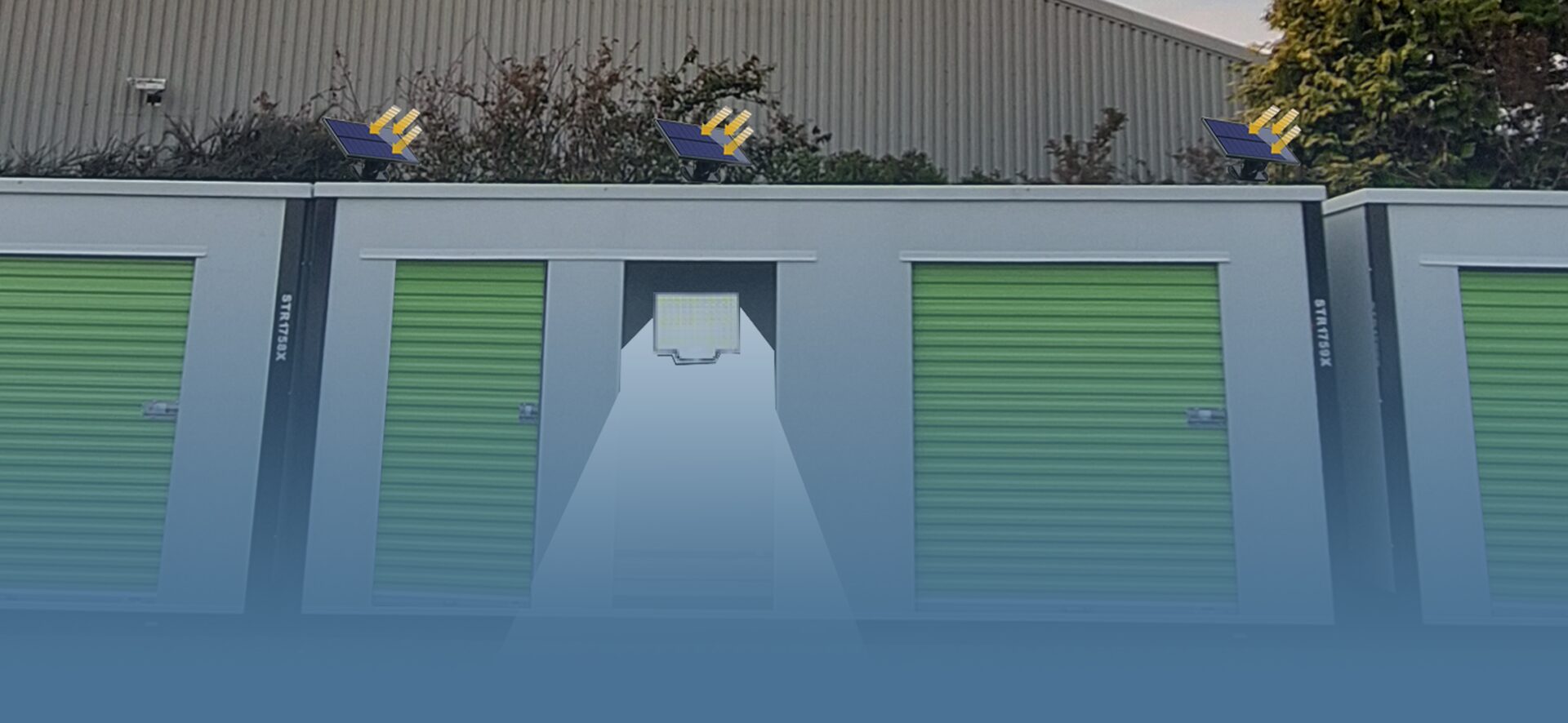 Solar lights gradient BAR Conference and Eurogroup delivery